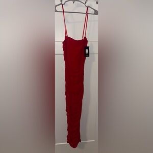 NWT Fashion Nova Elegant Red Women's Dress